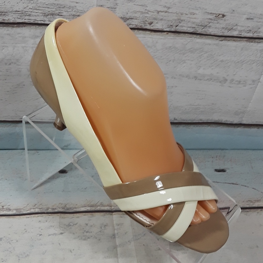 Franco Sarto Open Toe Heeled Shoe Size 8 M